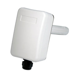 Veris HED3VSTK ABS Plastic +/-3% Accuracy 0 to 5/0 to 10 VDC 10 kOhm with 11 kOhm Shunt Thermistor Standard Duct Mount Humidity and Temperature Sensor | Blackhawk Supply