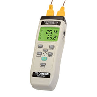 HH147AU | DUAL DISPLAY TEMP DATALOGGER | Omega