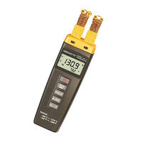HH308 | DUAL INPUT THERMOMETER CE | Omega