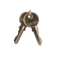 KEYSET | set of 2 spare keys for key latched metal housings | Functional Devices