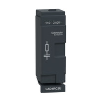 LAD4RC3U | TeSys D D40A to D65A Suppressor Module, RC Circuit, 110-240 V AC <=400 Hz | Square D