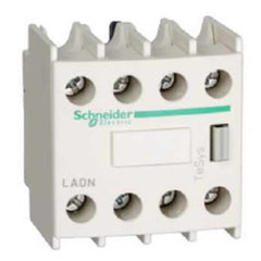 Square D LADN31 TeSys D Auxiliary Contact Block, 3 NO + 1 NC, Screw Clamp Terminals, 690V AC 25-400 Hz | Blackhawk Supply
