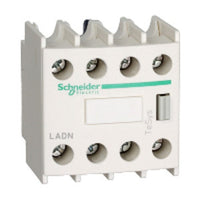 LADN40 | TeSys D Auxiliary Contact Block, 4 NO, Screw Clamp Terminals, 690V AC 25-400 Hz | Square D