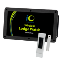 LW-4-LV | Wireless Lodge Watch for 4-Door Line Voltage for Mini Splits | iO HVAC Controls