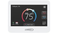 Lennox 17G74 Lennox C0STAT06FF2L, Commercial Touchscreen Programmable Thermostat, Universal 4 Heat/2 Cool | Blackhawk Supply