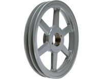 49K32 | Browning 2BK90H, Cast Iron Bushed Bore Pulley, 8.75 Inch OD, 2-Groove, H-Bushing | Lennox