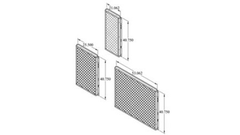 Lennox 13T05 Lennox C1GARD52B-1, 3-Piece Coil Hail Guard, 7.5/8.5/10/12.5 Ton, (W x H): 53-1/16 x 40-3/4" & 25-1/4 x 40-3/4" & 21-1/16 x 40-3/4" | Blackhawk Supply
