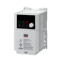 LSLV0004M100-1EOFNA | Variable Frequency Drive, 1/2 HP (2.4A), SINGLE Phase, 200-240V, IP20 Housing, with LCD, Model M100 [66430009] | LSIS