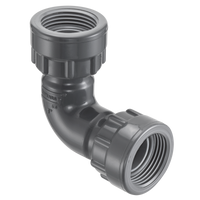 MA0603-010 | 1 PVC MANIFOLD 90 ELBOW SWIVELXSWIVEL | (PG:19) Spears