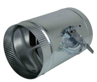 MBD-08 | iO HVAC Controls Manual Balancing Damper 8 Round with locking quad | iO HVAC Controls