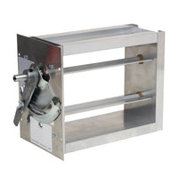 MBD-2020 | iO HVAC Controls Manual Balancing Damper 20 x 20 with locking quad | iO HVAC Controls