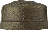 44480LFUSA | 3 LF DOMESTIC BRASS CAP (MADE IN USA) | Midland Metal Mfg.