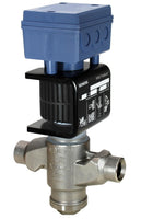 MVS661.25-2.5N | 2-port refrig valve, PN 63, DN25, 2.5kvs, 24VAC/DC, 0/2...10 VDC / 0/4...20 mA | Siemens