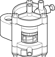 N800-0555-BOX | Plastic Positioner Only in Box, Utilizes a Pilot-Operated, Relay-Type Postion Sensing Mechanism, For Use With M556, M573 and M574 Actuators | Schneider Electric