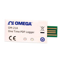 OM-21A-R2-10PK | 1 PK OF 10.1 TIME PDF LOGGERS FOR TEMP(2 | Omega