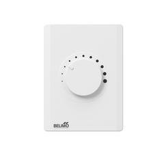 Belimo P-01RT-5L-0 Room Sensor Temperature passive, manual override and setpoint, NTC10k (10k2), white, RAL 9003 | Blackhawk Supply