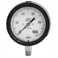 50730321 | 233.34.4.5 | 300 psi 1/2 NPT lower mount | XSEL Process Gauge | Stainless Steel | Wika