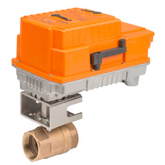 Belimo B249VSS+PKRXUP-MFT-T Ball Valve (VSS), 2", 2-way | Configurable Valve Actuator, Electronic fail-safe, AC24-240V / DC24-125V, 2-10V, 2 x SPDT, terminals, BACnet MS/TP | Blackhawk Supply