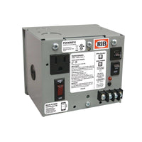 PSH40AB10 | Enclosed Single 40VA 120 to 24Vac UL class 2 power supply 10A main breaker | Functional Devices