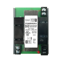 PSMN40AS | Power supply, 120Vac to 24Vac, 40VA, W/SW, w/MT212-4, fits 2.75 or 3.25in Track | Functional Devices