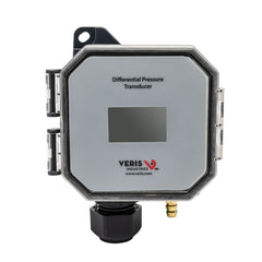 Veris PX3ULX05S Universal Enclosure Dry Media Differential Pressure/Air Velocity Transducer with LCD Display, 0 to 10 in-WG | Blackhawk Supply