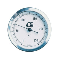 Q-0-250F-9-3/8 | DIAL THERMOMETER | Omega