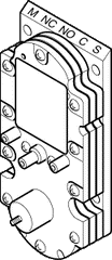 Robertshaw 2354-501 Diverting Relay, Positive Two-Position Snap-Acting, With SPDT Switch, One Circuit, 4-8 Adjustable psig | Blackhawk Supply