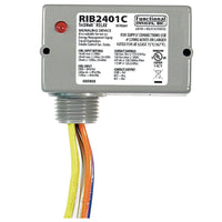 RIB2401C | Enclosed Relay 10Amp SPDT 24Vac/dc or 120Vac | Functional Devices