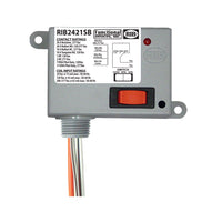 RIB2421SB | Enclosed Relay 20Amp SPDT-NO + Override 24Vac/dc/120Vac/208-277Vac | Functional Devices