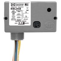 RIBL24SB | Enclosed Relay Latching 20Amp 24Vac/dc with switch | Functional Devices