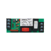 RIBMH1SC | Panel Relay 4.00x1.50in 15Amp SPDT + Override 10-30Vac/dc/208-277Vac | Functional Devices