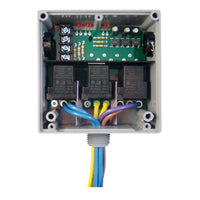 RIBT243B | Enclosed Relay Hi/Low sep 20Amp 2 SPST + 1 SPDT 24Vac/dc | Functional Devices