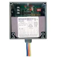 RIBTD2401B | Enclosed Time Delay Relay Hi/Low sep 20Amp SPDT 24Vac/dc 120Vac | Functional Devices