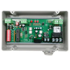 Functional Devices RIBTW24B-BCAI-N4-GY Enclosed BACnet® MS/TP Network Relay Device, with Binary Output Set Point Function, One Binary Output, Two Binary Inputs, One Analog Input, 24 Vac/dc Power Input, NEMA 4 Housing | Blackhawk Supply