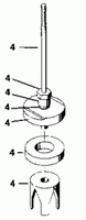 RYB-921-13 | Repair Kit For VB-921x-0-x-13, Includes Replacement Packing, Stem and Plug Assembly | Schneider Electric