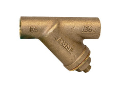 Jomar 106-407G S-651G | 1-1/2" | Y-Strainer, Solder Connection, 150 WOG, Stainless Steel Screen, 20 Mesh | Blackhawk Supply
