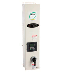 Square D SFD212LG4YB06D07 S-Flex 212 VFD: 25 HP, NEMA 1, 460V, Bypass, B06 = LonWorks Comm Card, D07 = LCD Text Keypad, X07 = Three-phase AC Line Reactor | Blackhawk Supply