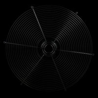 S1-02647776000 | GUARD, FAN, 24 INCH, BLACK, FLAT, W/MTR MNT | York