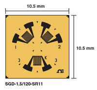 SGD-1.5/120-SR11 | STRAIN GAGES - PACK OF 5 (Pack of 5) | Omega