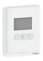 SLPWLC2 | SpaceLogic SLP Series Sensor, Room, CO2, Humidity, Temperature, LCD, BACnet MSTP/Modbus Outputs, Optimum White Housing | Schneider Electric