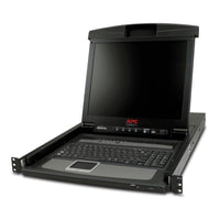 AP5808 | 17 in. Rack LCD Console with Integrated 8 Port Analog KVM Switch | APC