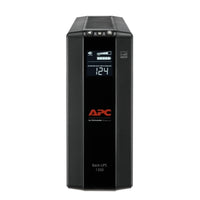 BX1350M | APC Back UPS Pro BX1350M, Compact Tower, 1350VA, AVR, LCD, 120V | APC