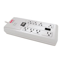 P8GT | APC Power-Saving Home/Office SurgeArrest, 8 Outlets with Phone Protection, 120V | APC by Schneider Electric