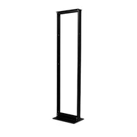 AR201 | NetShelter 2 Post Rack 45U #12-24 Threaded Holes Black | APC