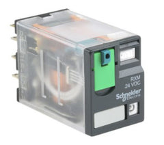 Square D 782XBXM4L240A Electromechanical Relay 240VAC, 15.7KOhm, 12ADC/15AAC, DPDT (27.9x21)mm, Plug-In Power Relay | Blackhawk Supply