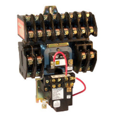 Square D 8903LXO60V02 Lighting Contactor, Mechanically Held, Separate Control Circuit, 110-120V AC 50/60 Hz, 6 Pole, 6 NO, 2 Pole Relay  | Blackhawk Supply