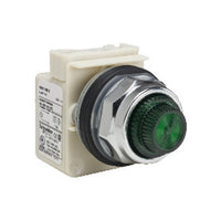 9001KP35G31 | Harmony 9001K Pilot Light, Green, 30mm, 24-28V AC/DC | Square D