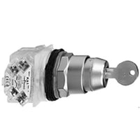 9001KS11K1 | Selector Switch 30mm - 2 Position - Key Operated - E10 - Left-Hand Withdrawal | Square D