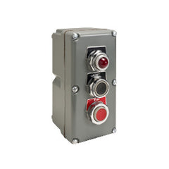 Square D 9001KYK317 Harmony Complete Control Station, Surface Mount, Indoor/Outdoor, 3 Pushbuttons, 1 NO + 1 NC, 10A, Screw Clamp Terminals, NEMA 3, 4, 13 | Blackhawk Supply
