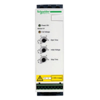 ATSU01N232LT | Altistart 01 Soft Start (ATSU01), for Asynchronous Motor, 200-480V, 32A,10 HP, 15 kW, Triple-phase, Integrated Bypass, w/Heat Sink | Square D